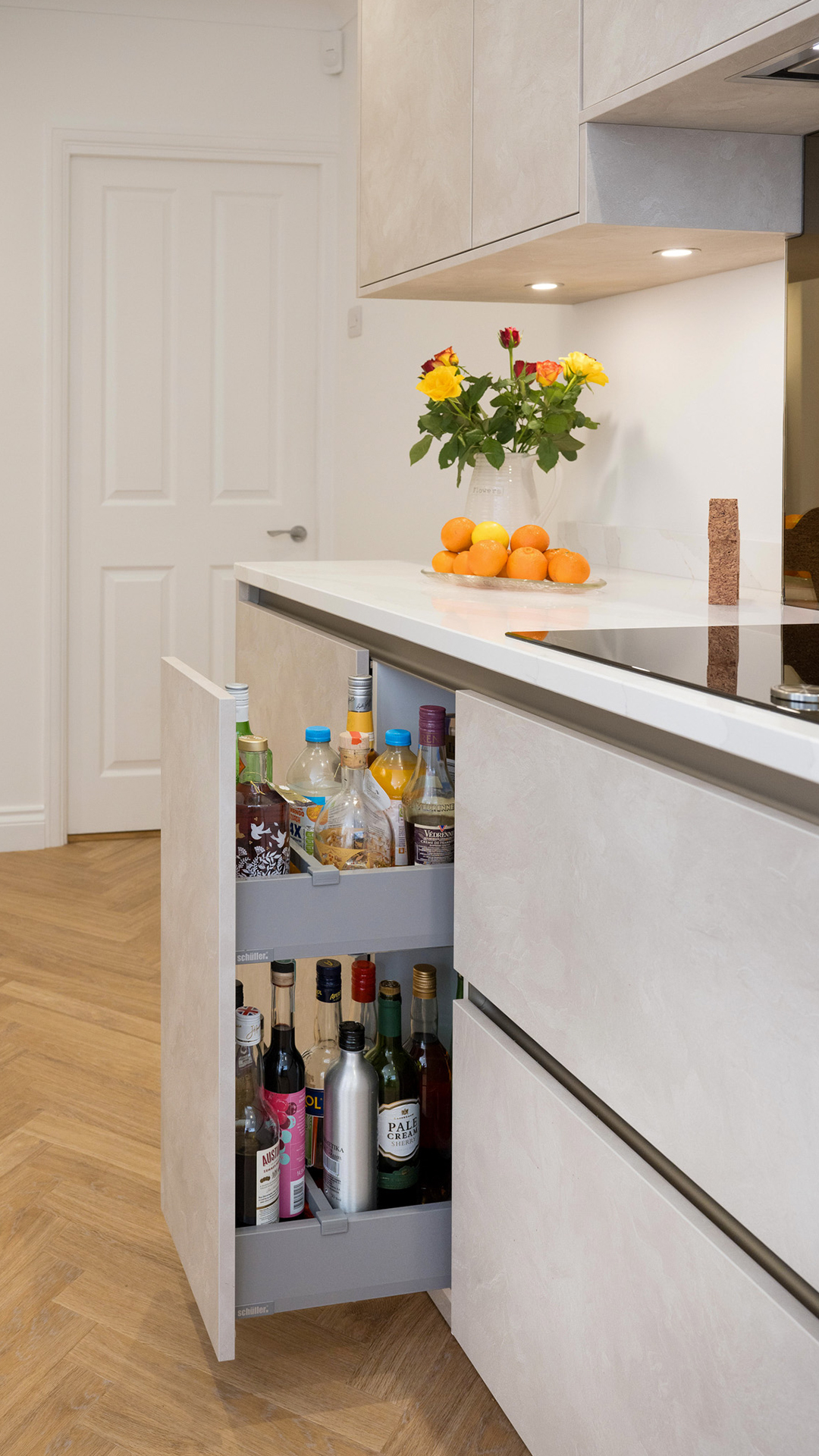 kitchen pull-out storage