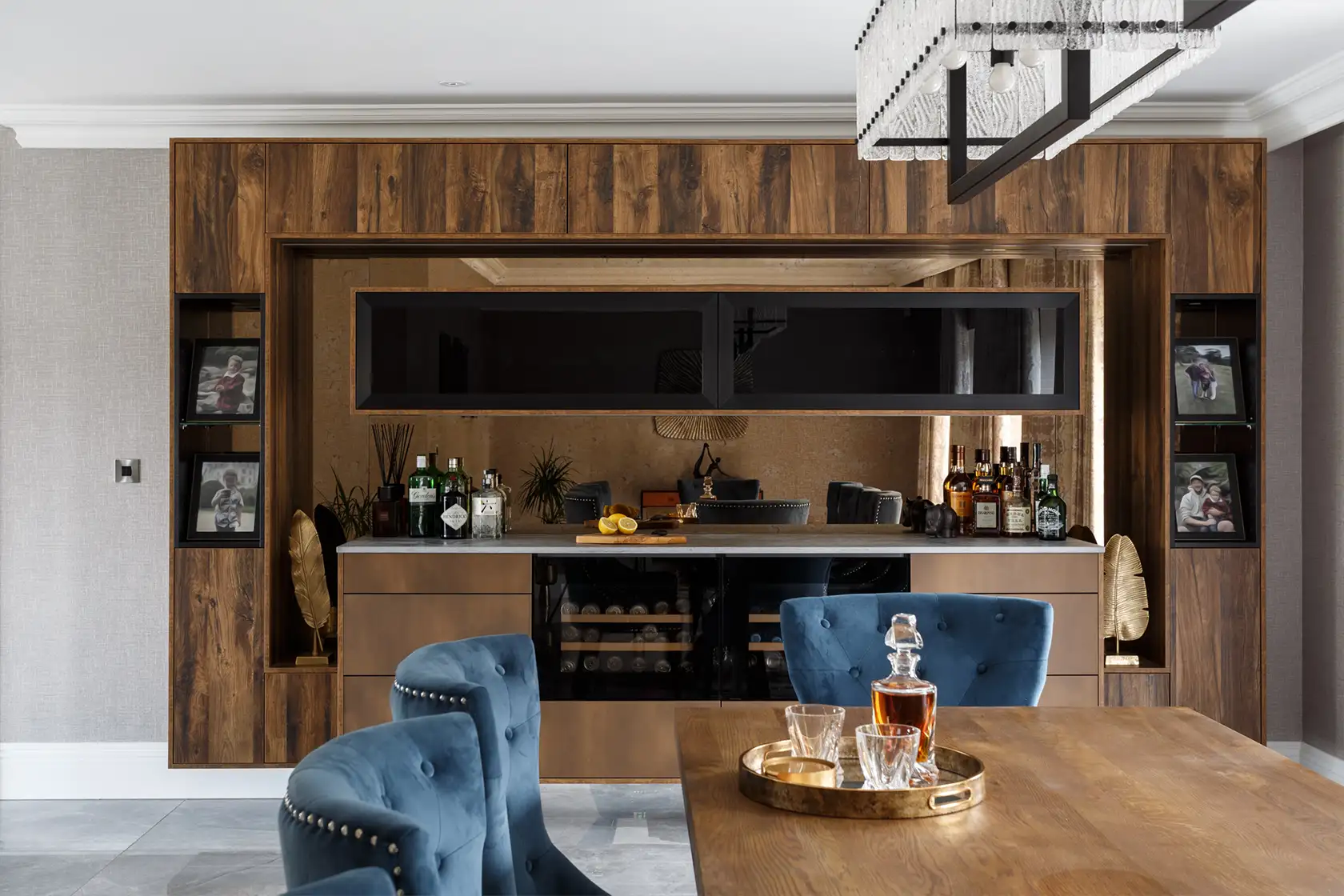 Handleless kitchen Linton