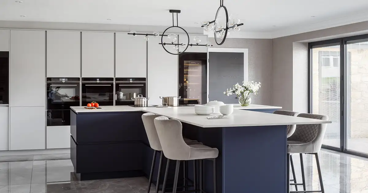 handleless kitchen fb