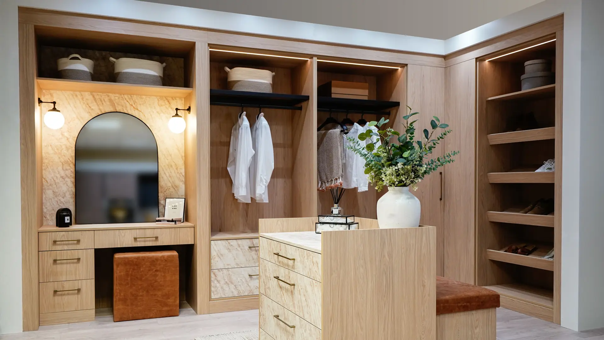 walk in wardrobe design